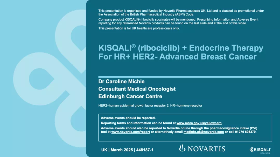 Preview image: Dr Caroline Michie patient case study video.