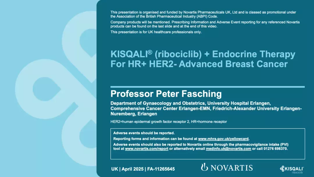 Preview image: Prof. Peter Fasching patient case study video.