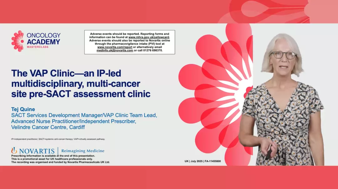 Preview image: Tej Quine virtually assessed pathway (VAP) clinic video.