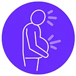 Icon to represent ascites.