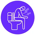 Icon to represent diarrhoea.
