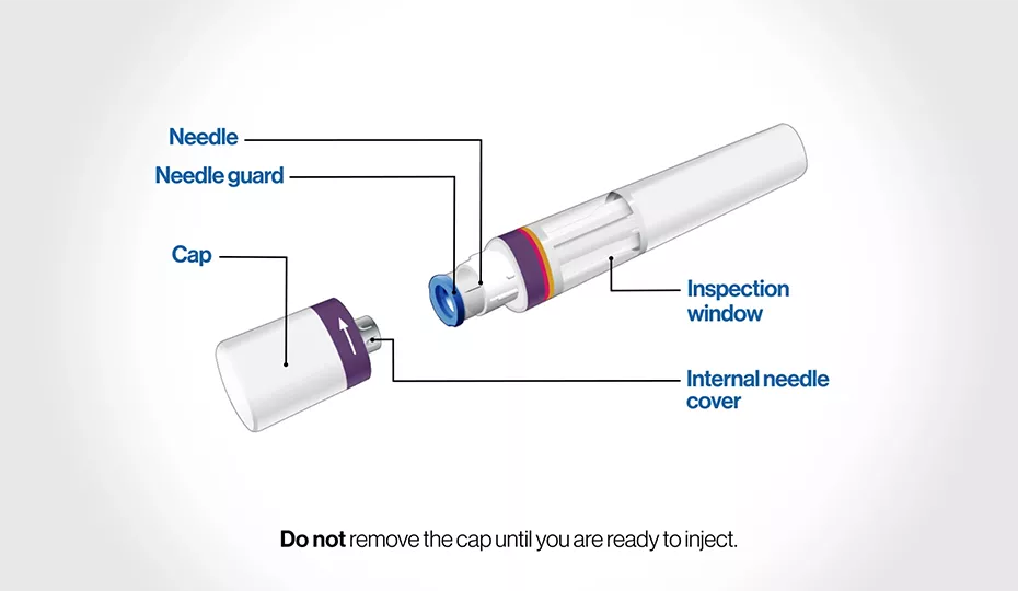 Preview image. SensoReady® 150mg injection video. 