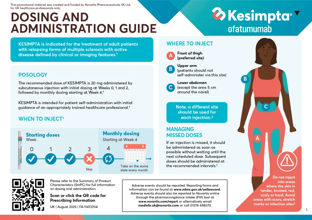 Preview image: Dosing & administration guide.