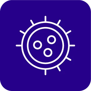 Icon to represent metastatic disease.