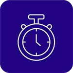 Stopwatch icon.